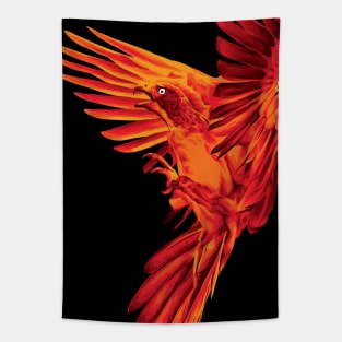 Phoenix in Flight Tapestry