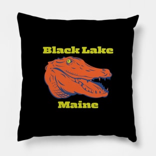 Black Lake, Maine Pillow