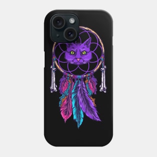 Cat Dreamcatcher Illustration Phone Case