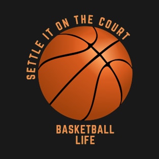 Settle it on the court T-Shirt