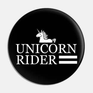 Unicorn Rider Pin