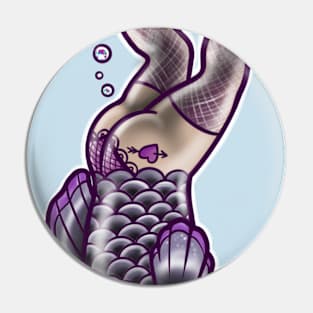 Mermaid Flash Pin