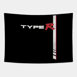 TYPE R CLASSIC SPOON RACING STRIPE - CHAMPIONSHIP WHITE Tapestry