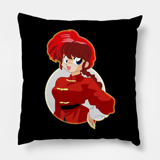 ranma saotomi Pillow by Sparkledoom