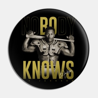 Bo Jackson Pin