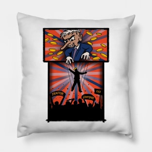 party puppet president Pillow