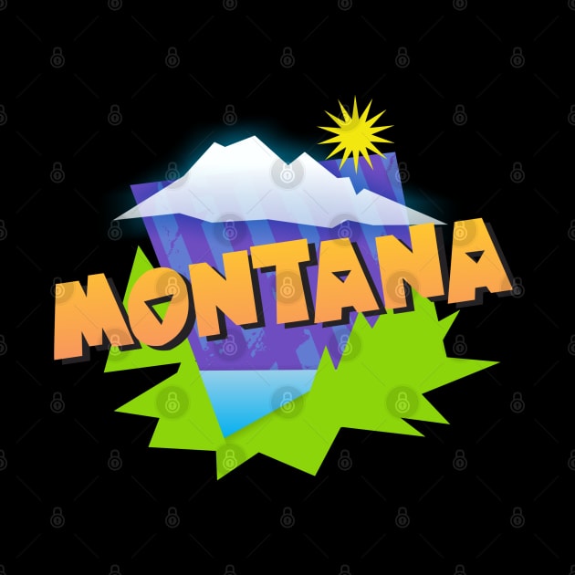 Montana Mountains Graphic by Dale Preston Design