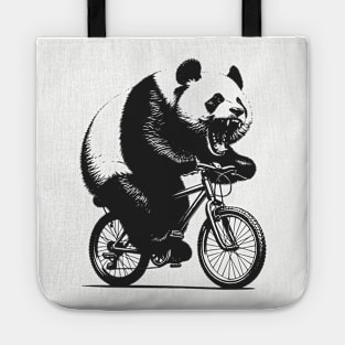 Cycling Panda Tote