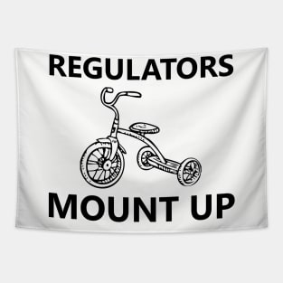 Regulators Mount Up - Trike Tapestry