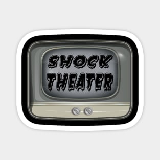 Shock Theater Vintage Television Magnet