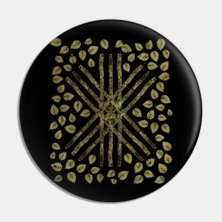 Web of Wyrd  -The Matrix of Fate Pin