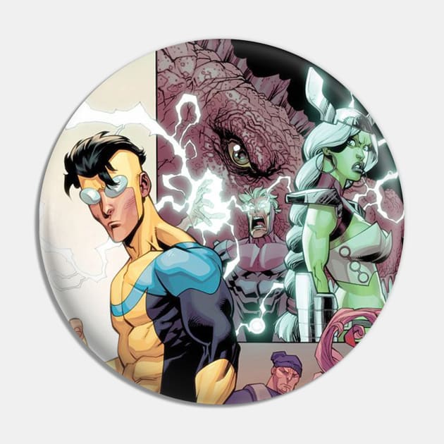 invincible poster Pin by super villain