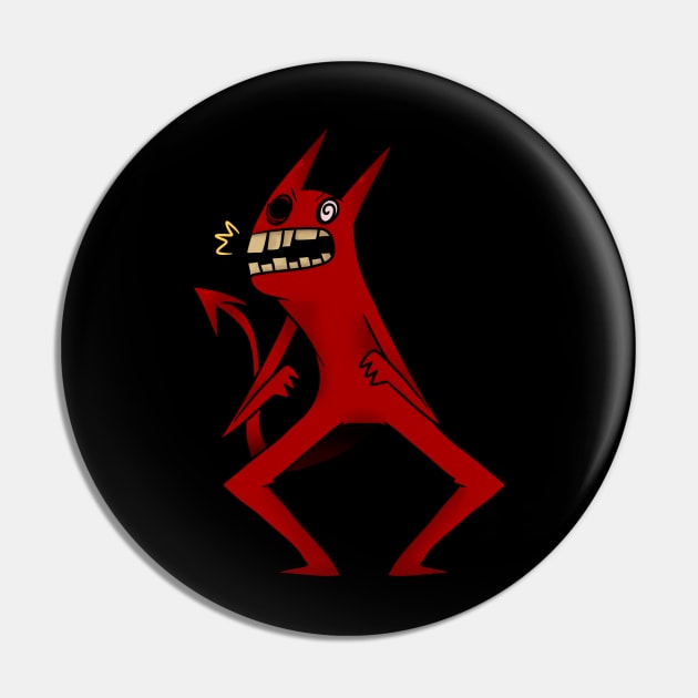 mad boy Pin by Witch