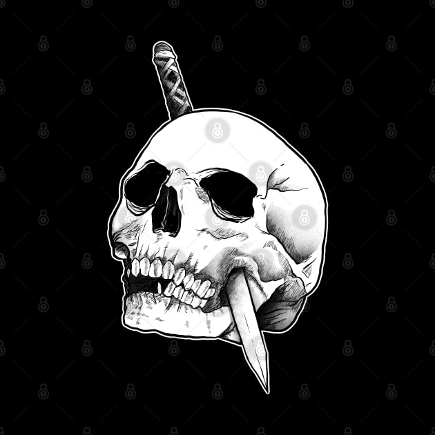 Skull and Dagger by DeathAnarchy