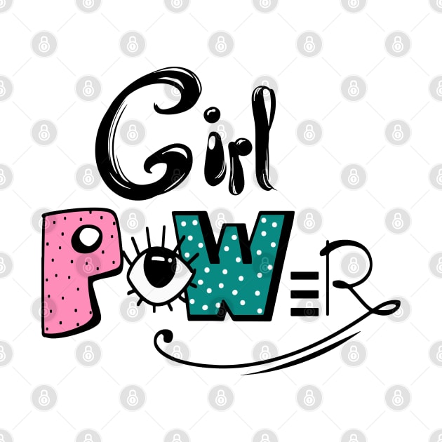 Girl Power: Empowered and Unstoppable by Alihassan-Art