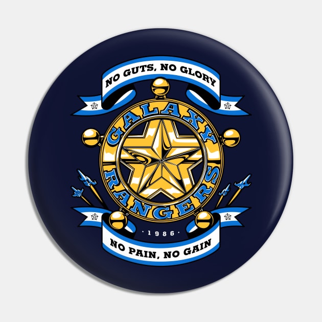 No Guts, No Glory Pin by Olipop