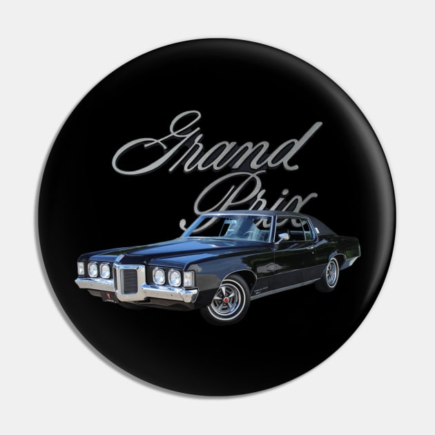 1969 Pontiac Grand Prix Pin by Permages LLC