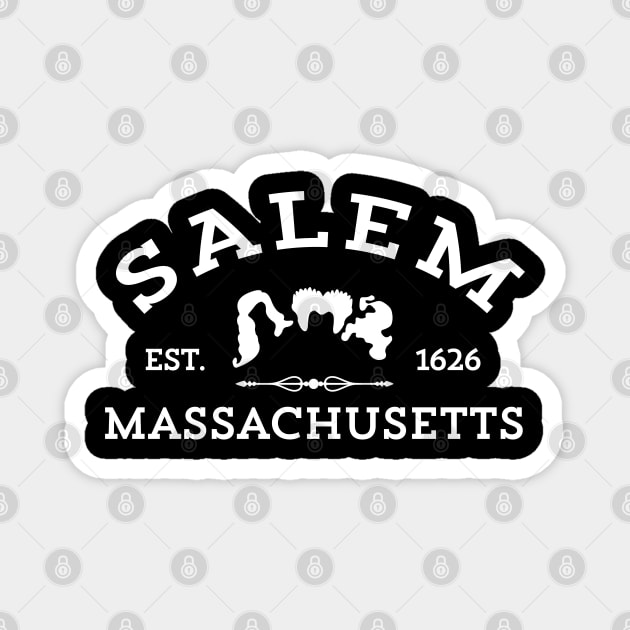 Salem, Massachusetts – Est. 1626 Magnet by Shit Post Hero