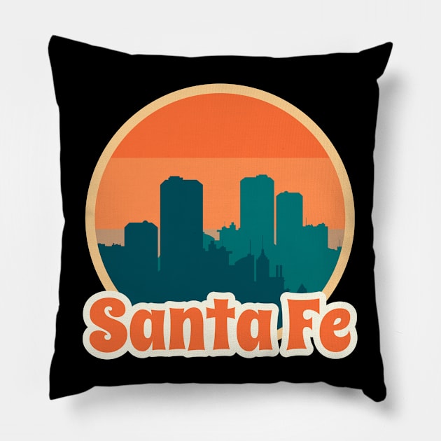 Vintage Santa Fe Pillow by Insert Place Here