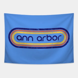 Vintage Ann Arbor Tapestry