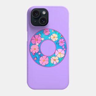 Mother's Day Primrose Flower Wreath (MD23MOD005b) Phone Case