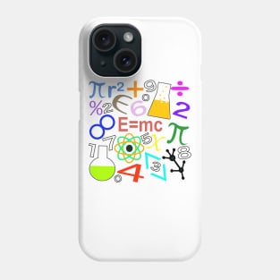 Mathematical symbols Phone Case