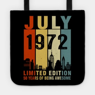 July 1972 Limited Edition 50 Years Of Being Awesome Tote