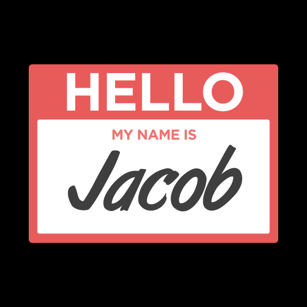 Jacob | Funny Name Tag by Wizardmode