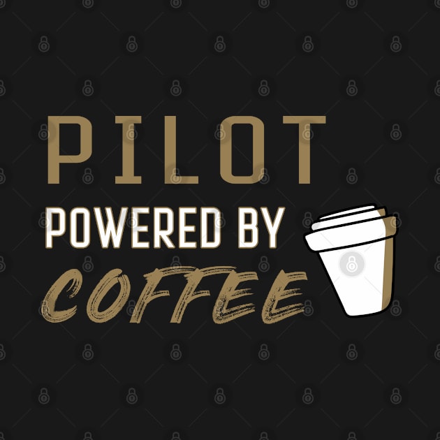 Pilot powered by coffee - for coffee lovers by LiquidLine