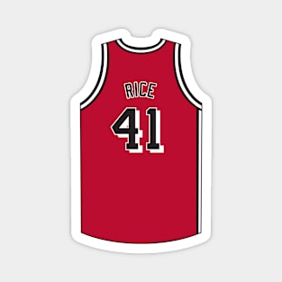 Glen Rice Miami Jersey Qiangy Magnet