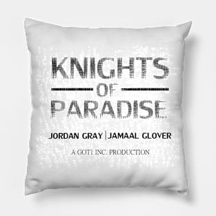 Knights Of Paradise Pillow