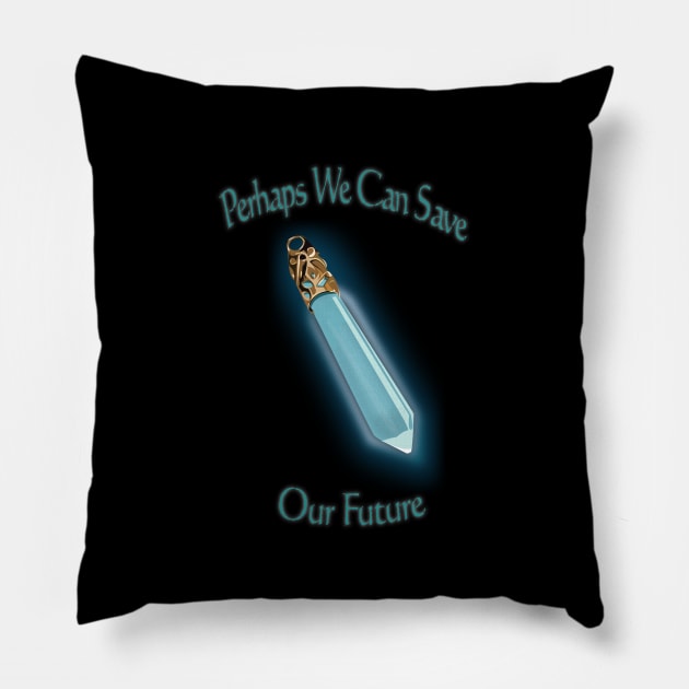 Atlantean Crystal Pillow by H_Suits