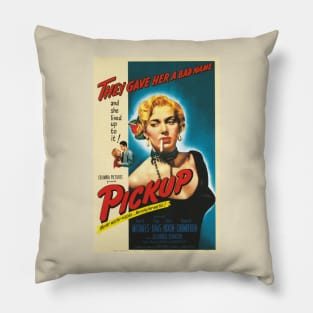 Vintage Drive-In Movie Poster - Pickup Pillow