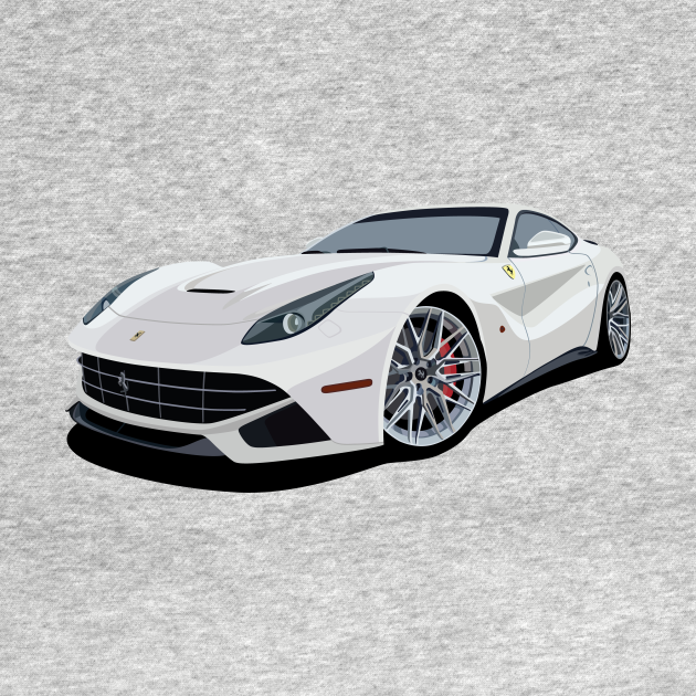 Ferrari F12 Cartoon - Cartoons - Tank Top | TeePublic PL