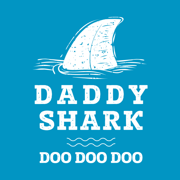 Daddy Shark Shirt - Fathers Day Gift, Daddy Shark, Dad Shark T-Shirt, Shark family Party Shirt by Wintrly