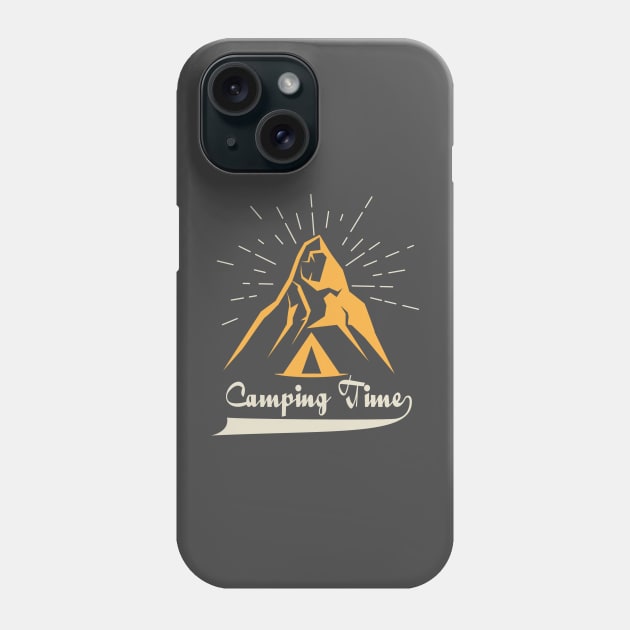 Camping time Phone Case by lakokakr