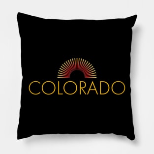 Beautiful Colorado Sunray image Pillow