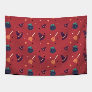 Halloween Pattern Tapestry