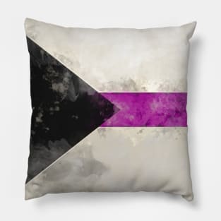 Demi Pride Flag - Water color Pillow