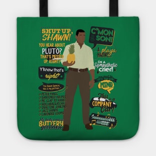 Burton Guster Quotes - Psych Tote