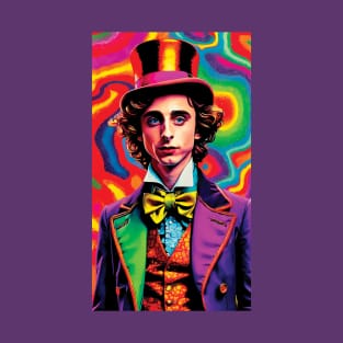 Timothée Chalamet as Willy Wonka T-Shirt