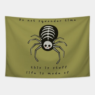 spider skeleton Tapestry