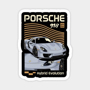 918 Porsche Spyder Magnet