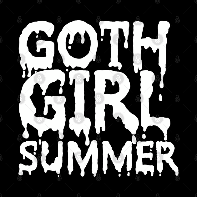 Goth Girl Summer by TheQueerPotato