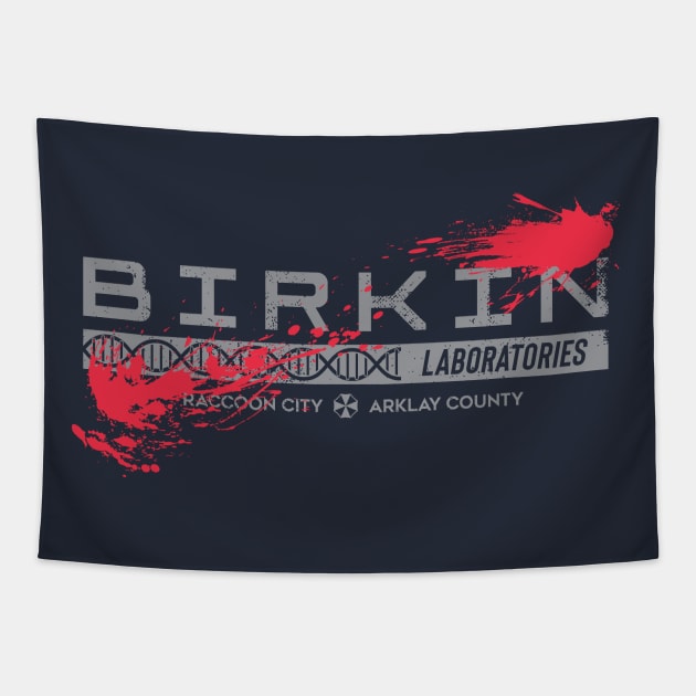 Birkin Laboratories [Grey] Tapestry by DCLawrenceUK