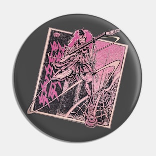 Spider-Grrrl Pink Isolated Pin