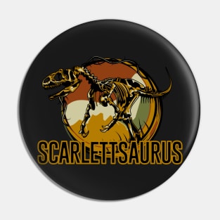 Scarlettsaurus Scarlett Dinosaur T-Rex Pin