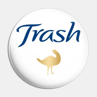 Trash Dove Pin