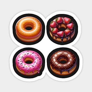 All Donut sticker pack Magnet