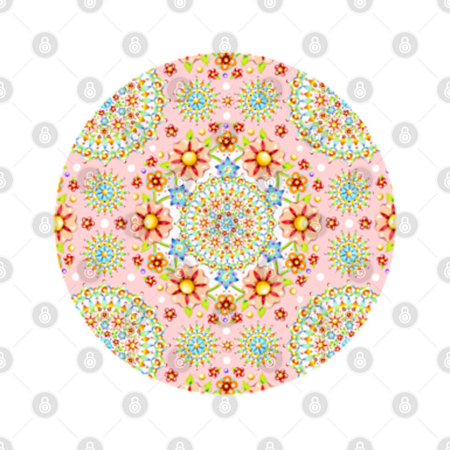 Pink Spring Millefiori by PatriciaSheaArt